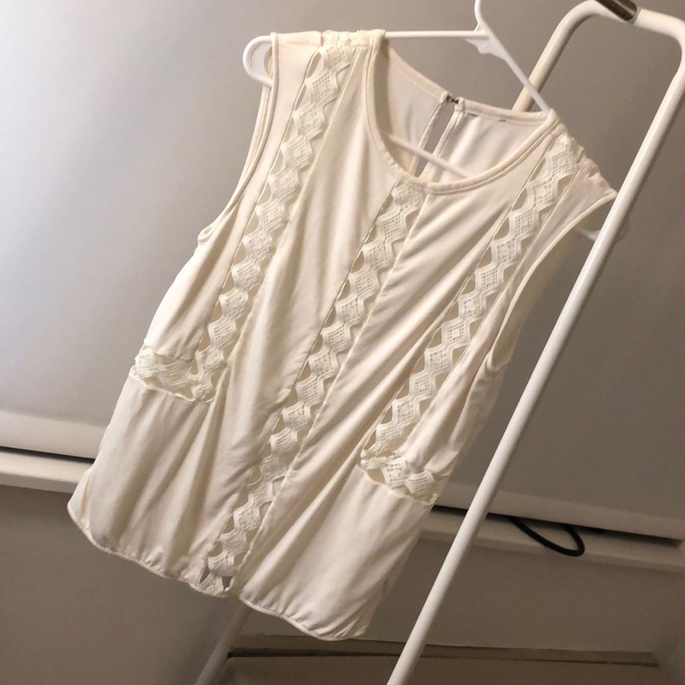 Ann Taylor white top